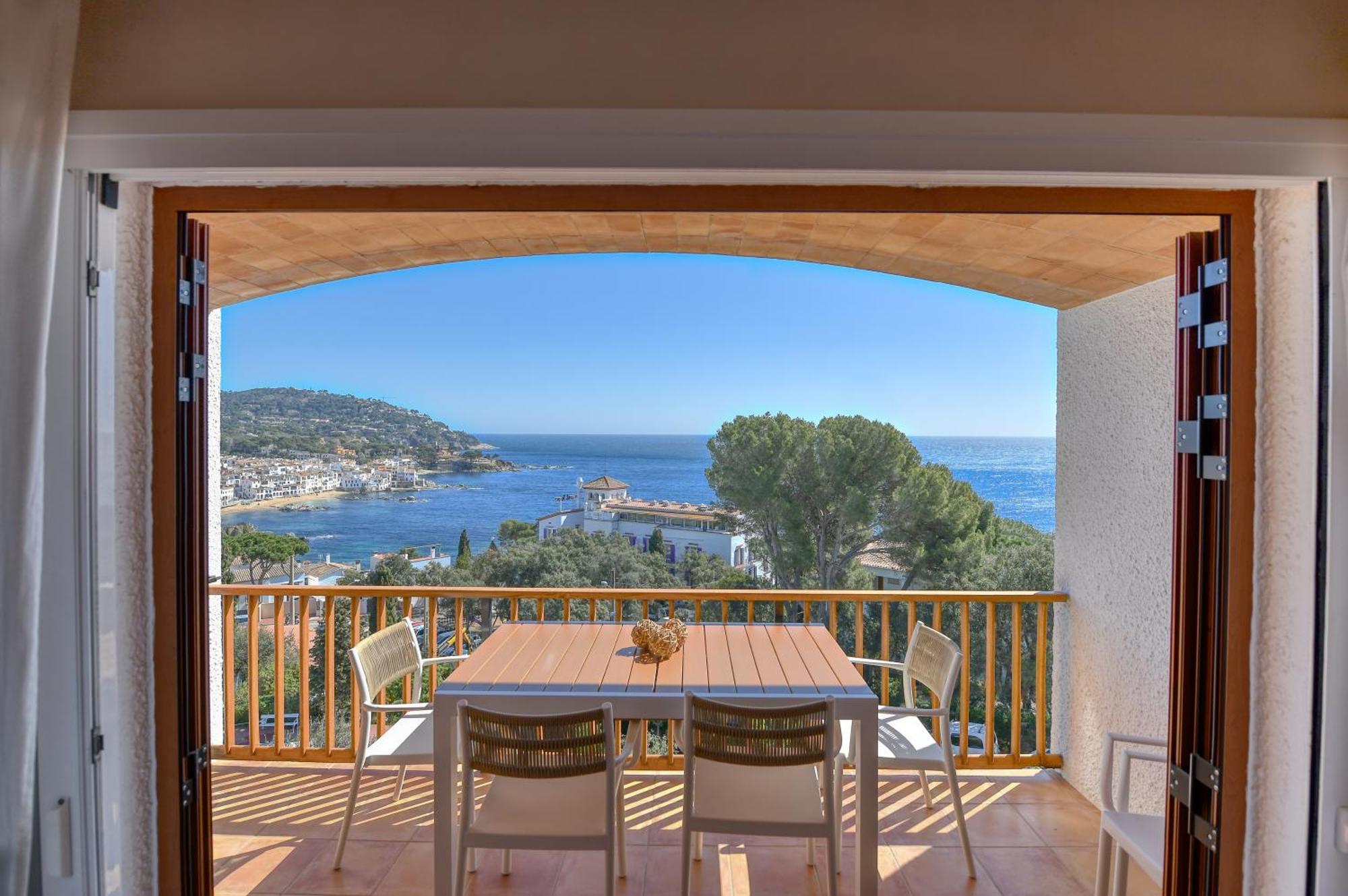 Panoramic Sea Views Apartman Calella de Palafrugell Kültér fotó
